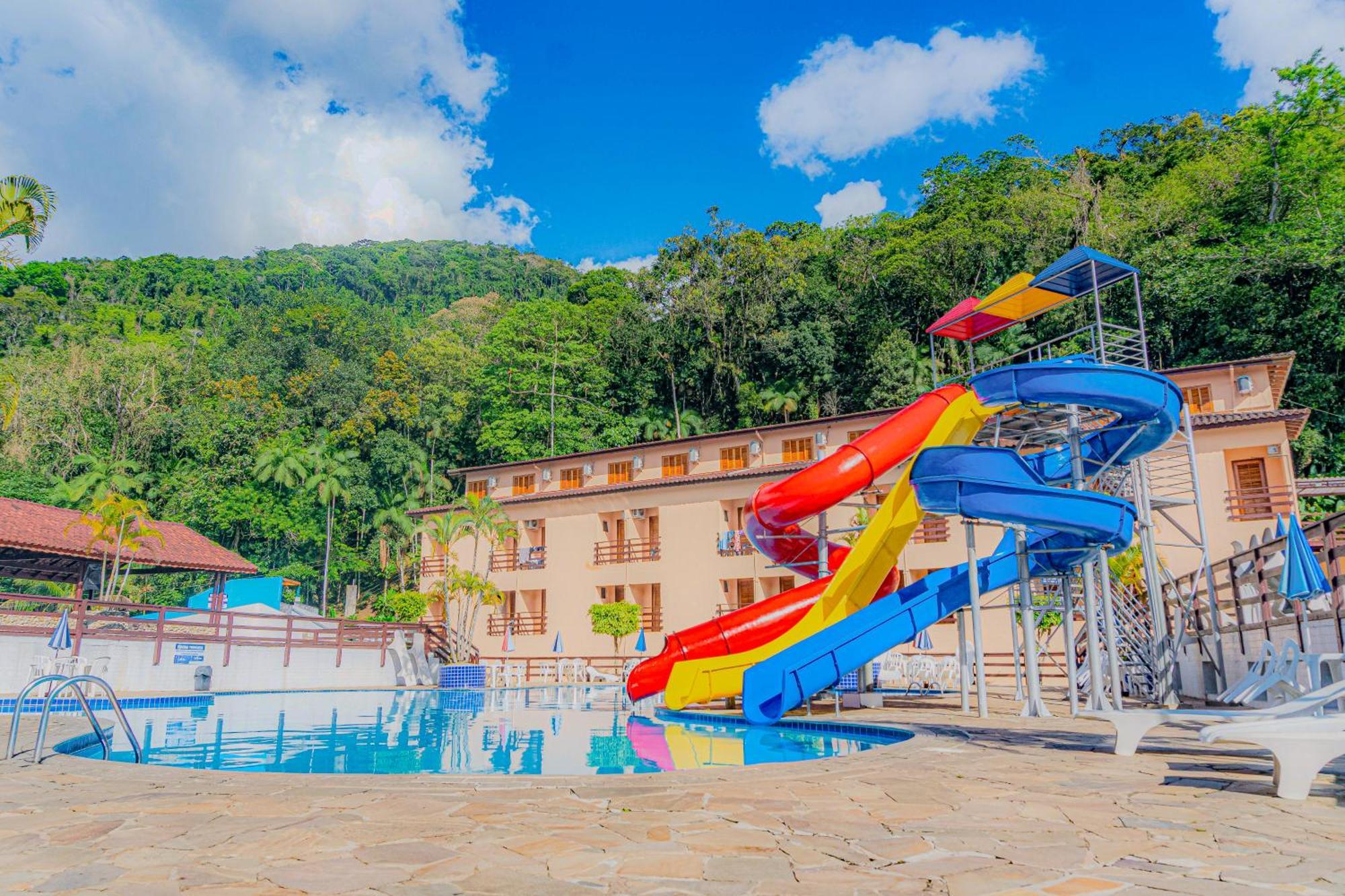Agua Doce Praia Hotel Ubatuba Exteriör bild