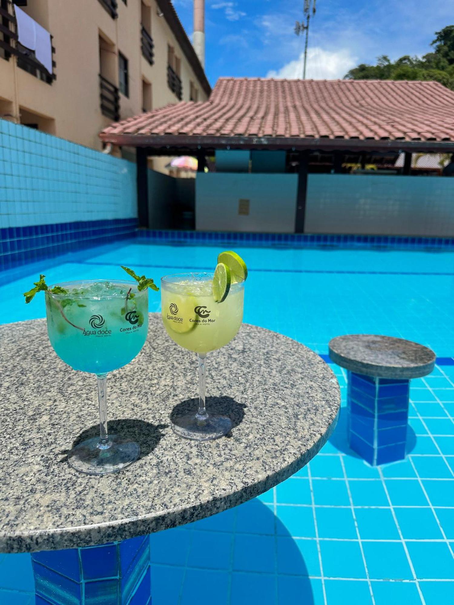 Agua Doce Praia Hotel Ubatuba Exteriör bild
