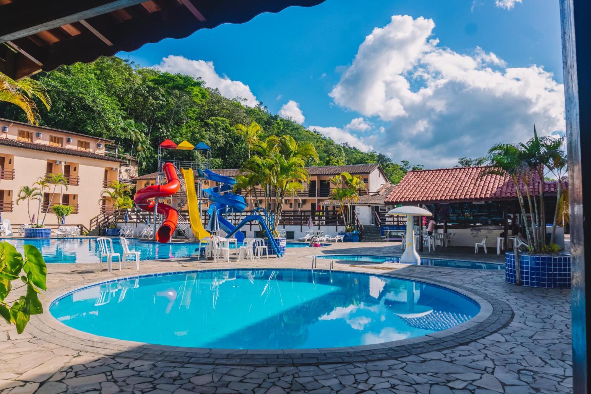 Agua Doce Praia Hotel Ubatuba Exteriör bild