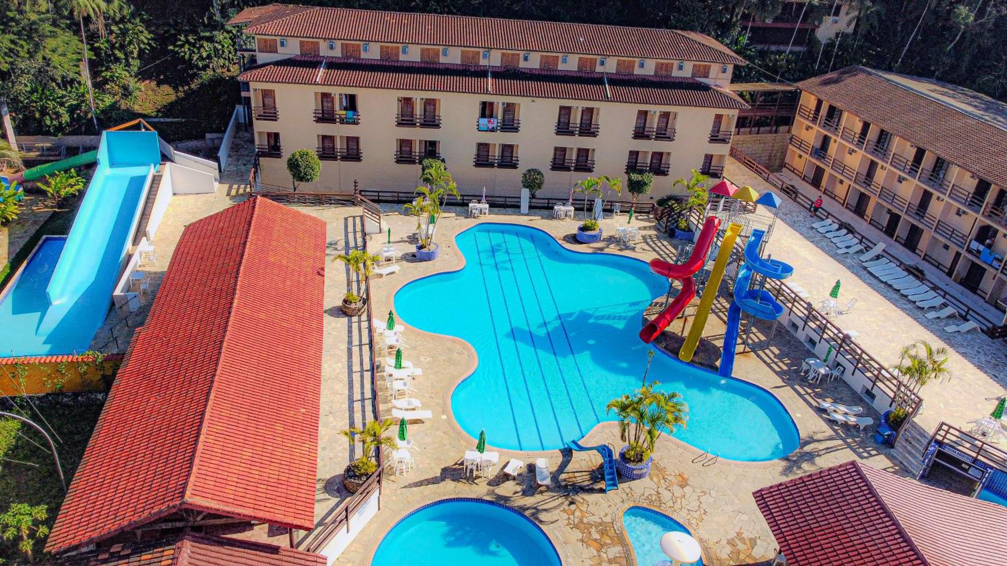 Agua Doce Praia Hotel Ubatuba Exteriör bild