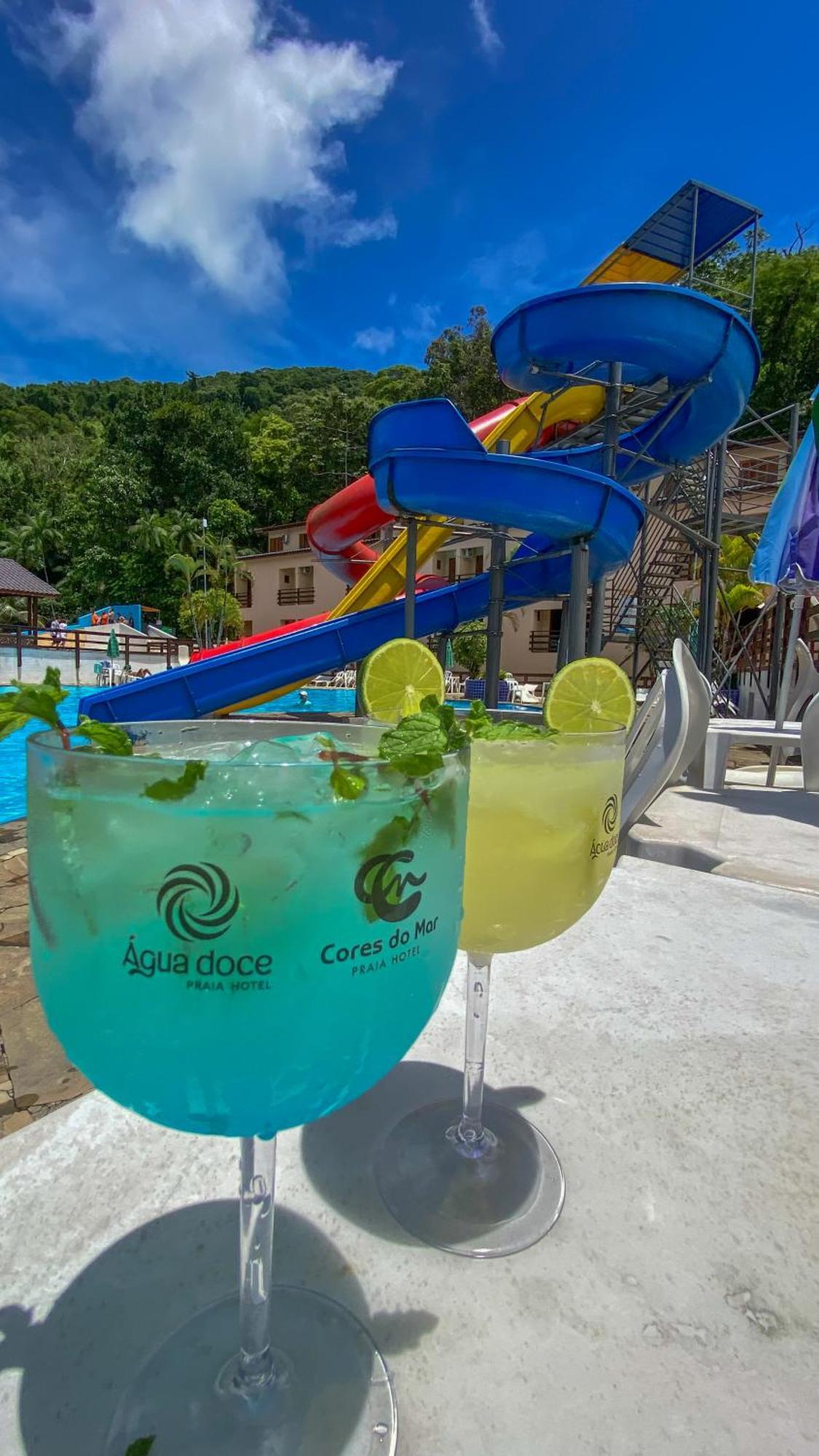 Agua Doce Praia Hotel Ubatuba Exteriör bild