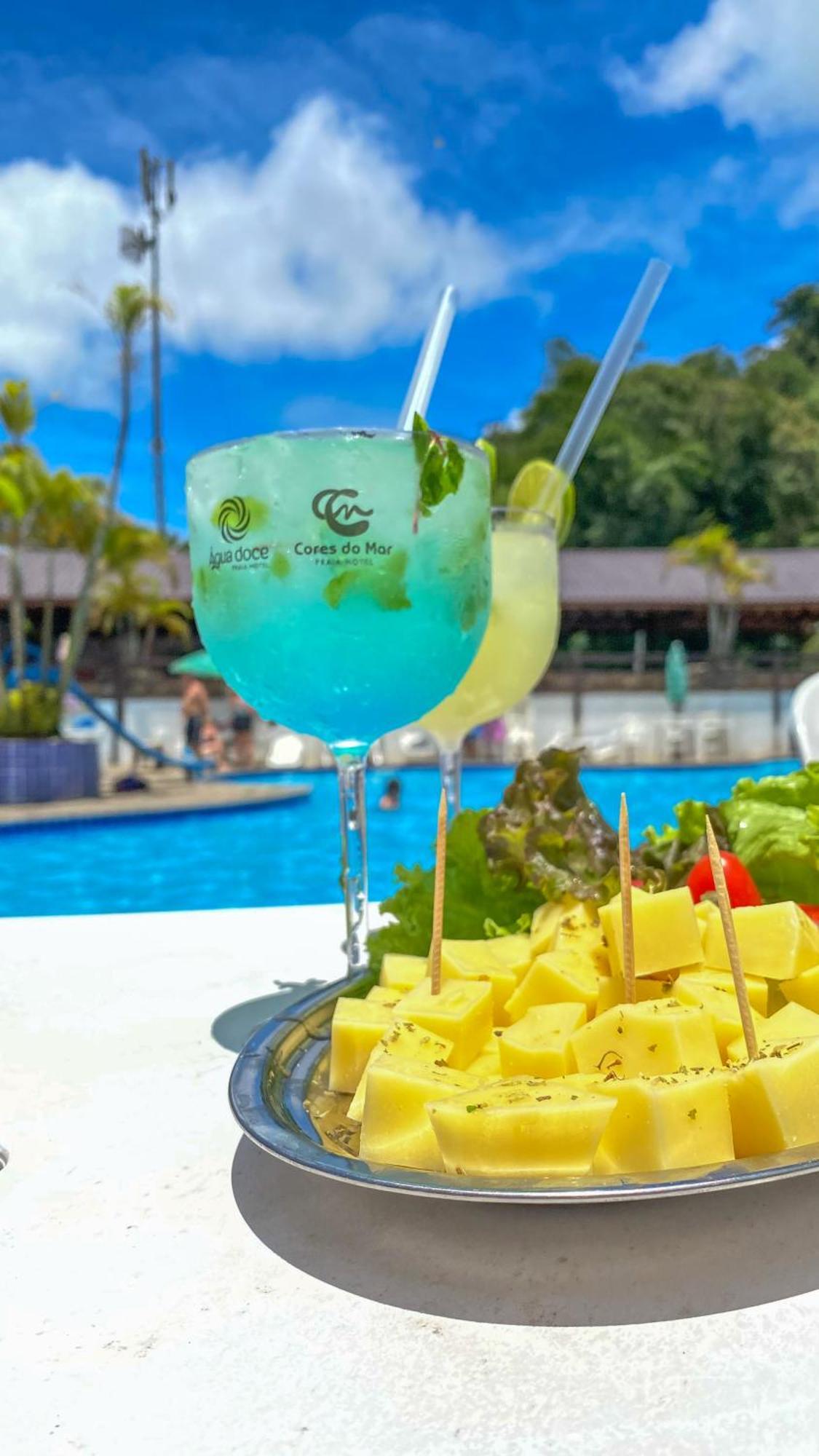 Agua Doce Praia Hotel Ubatuba Exteriör bild