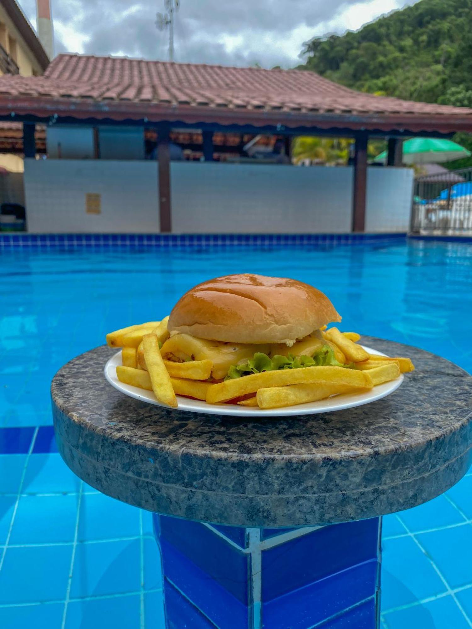 Agua Doce Praia Hotel Ubatuba Exteriör bild
