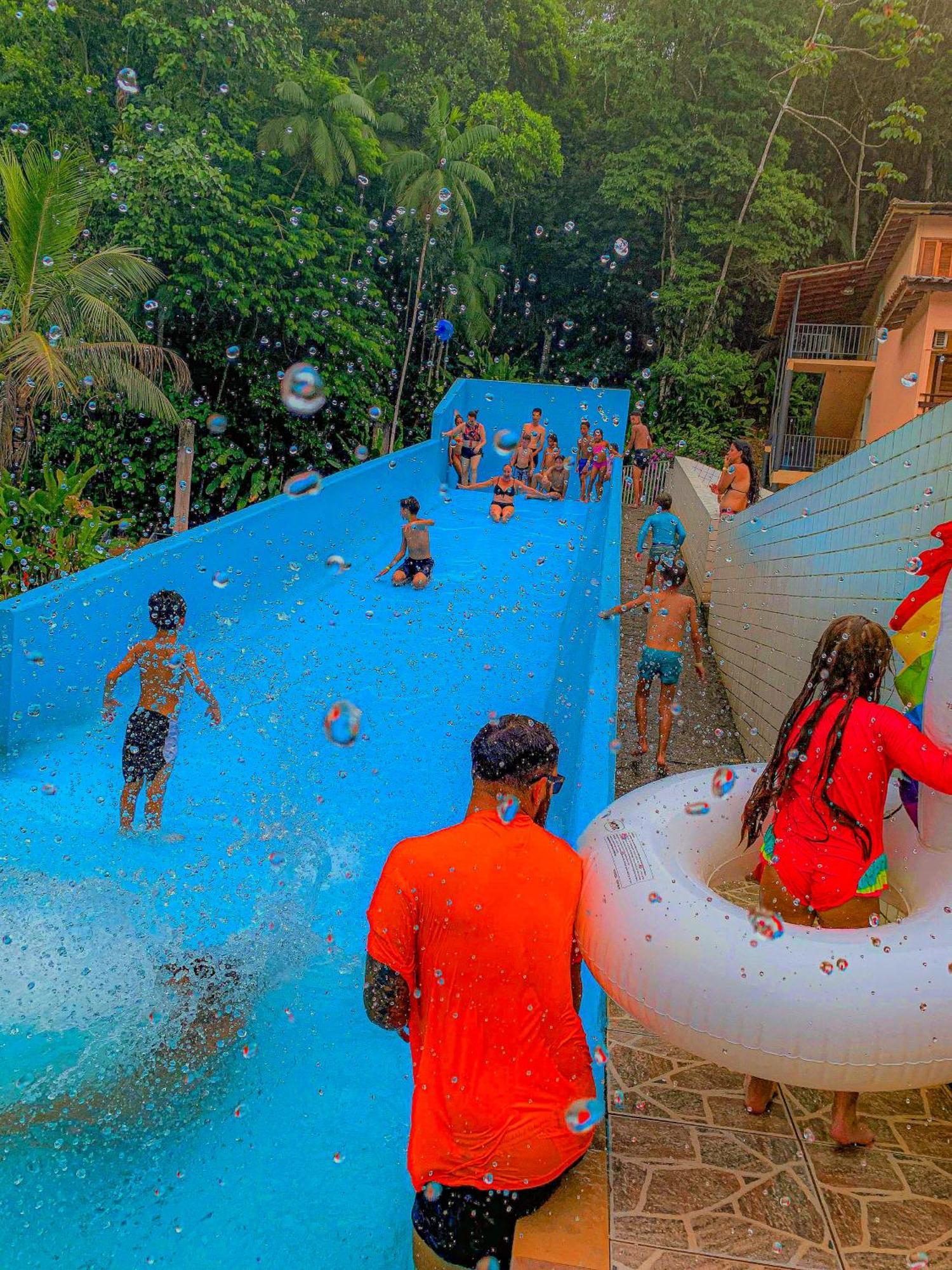 Agua Doce Praia Hotel Ubatuba Exteriör bild
